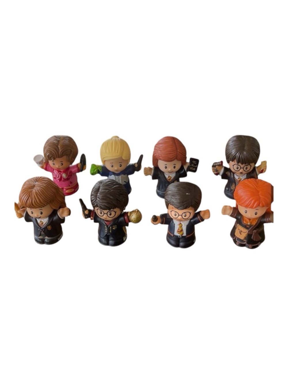 Fisher Price Little People Harry Potter Figures Lot of 8